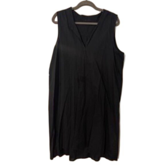 CP Shades Dark Blue Midi Dress – Women's Size Large - Picture 1 of 4